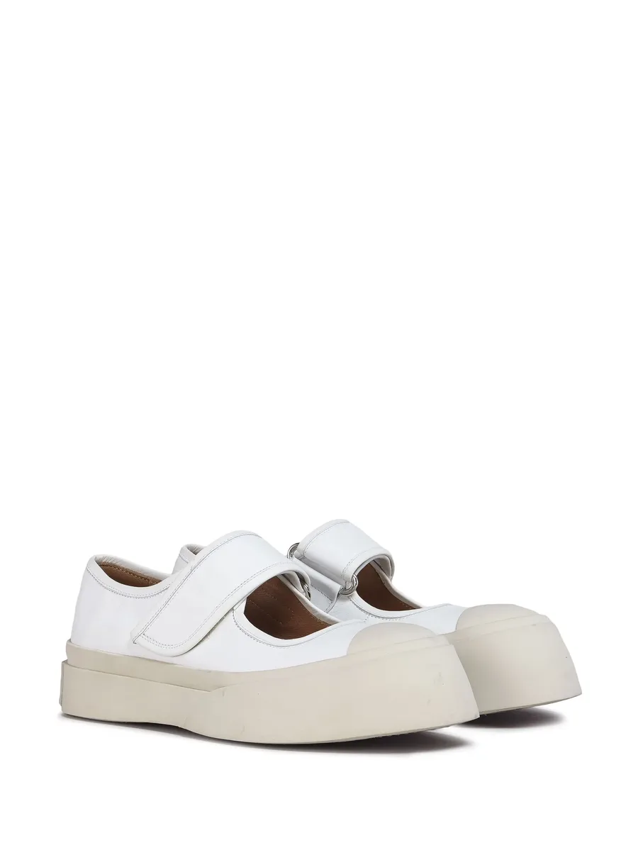 nappa leather Mary Jane sneakers 4