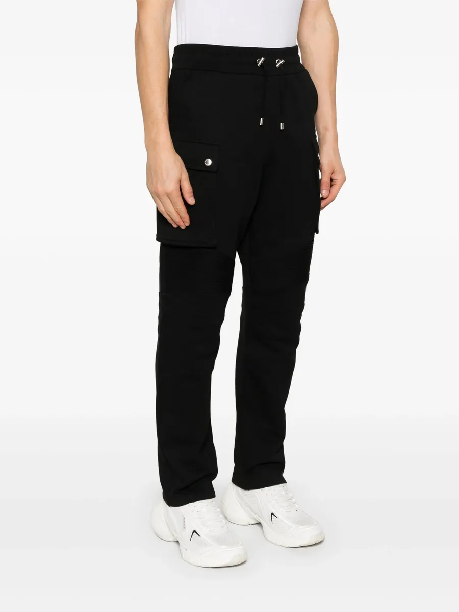 ribbed-panel track pants 5