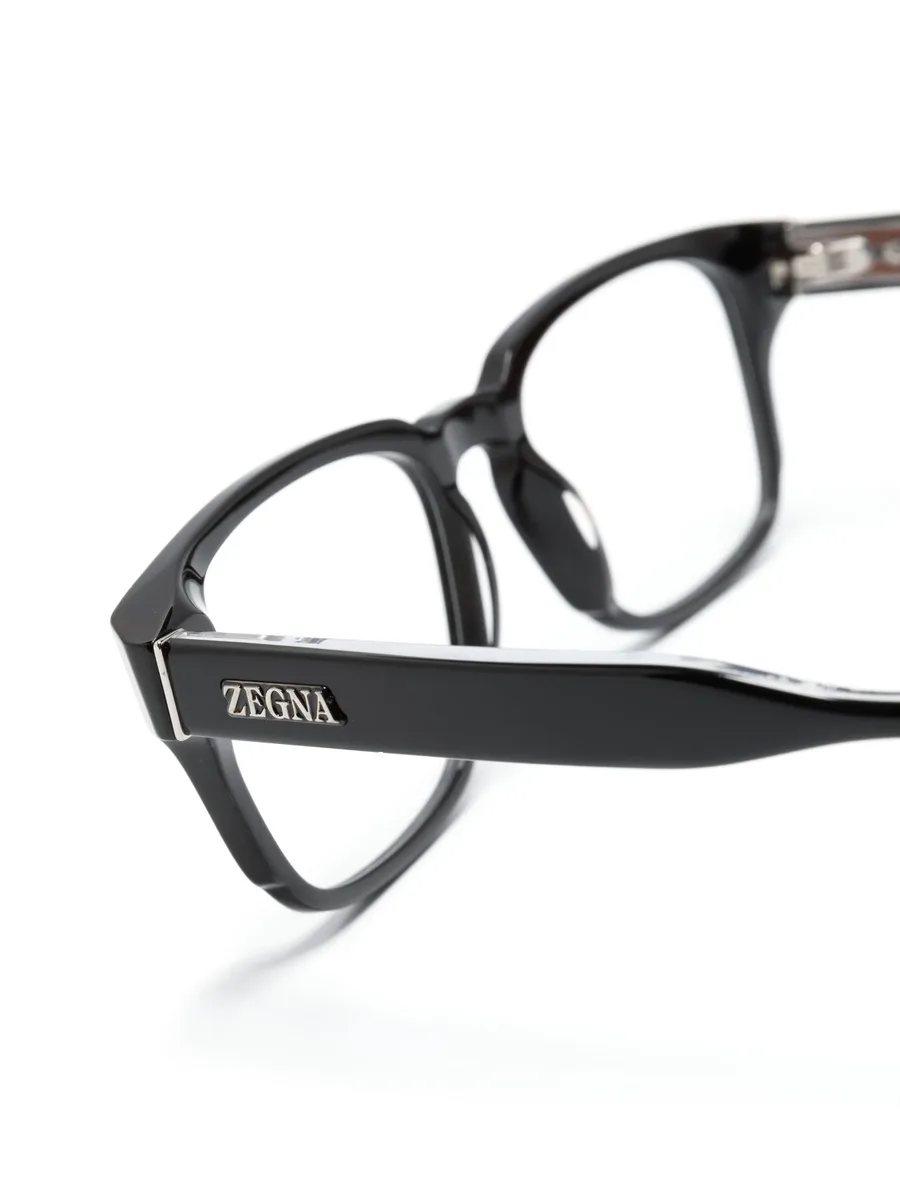 logo-plaque square-frame glasses 5