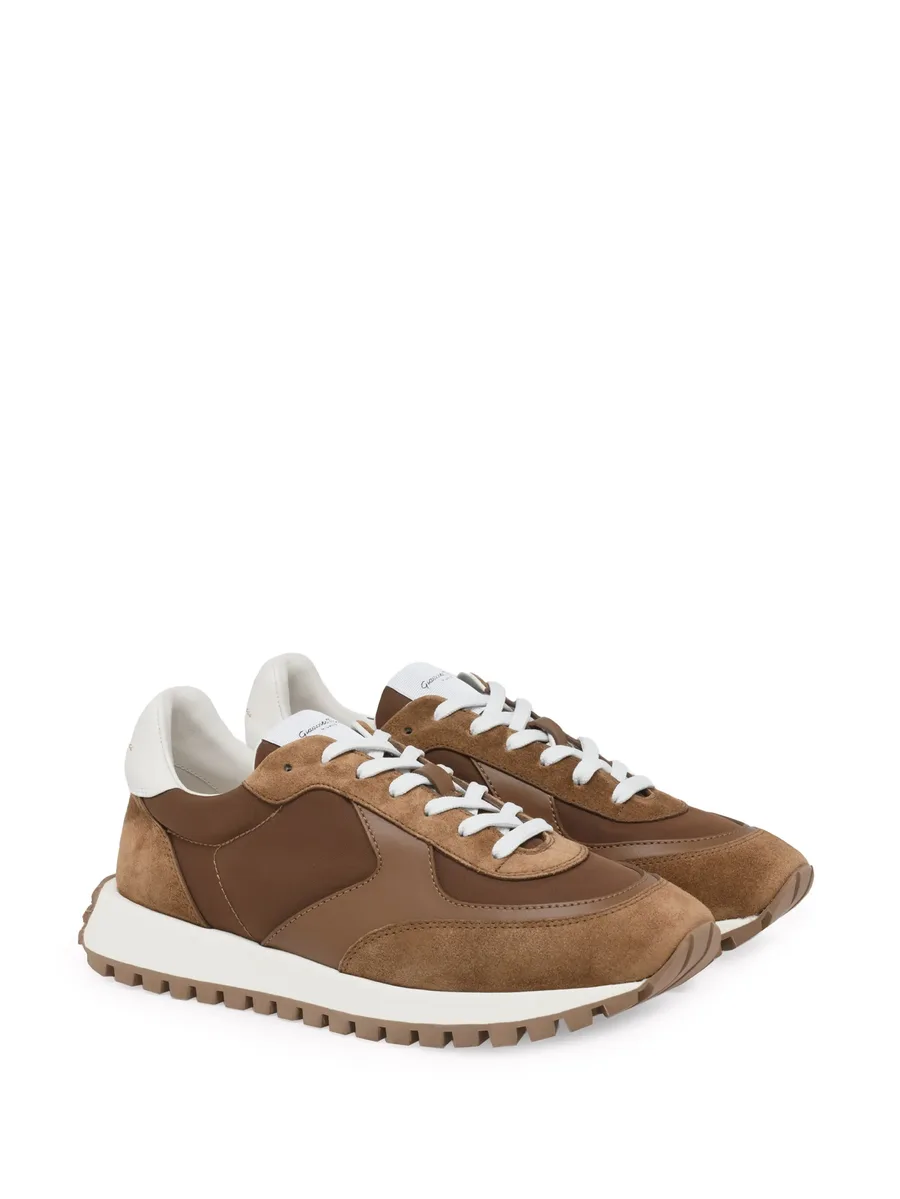 Gravel panelled sneakers 3