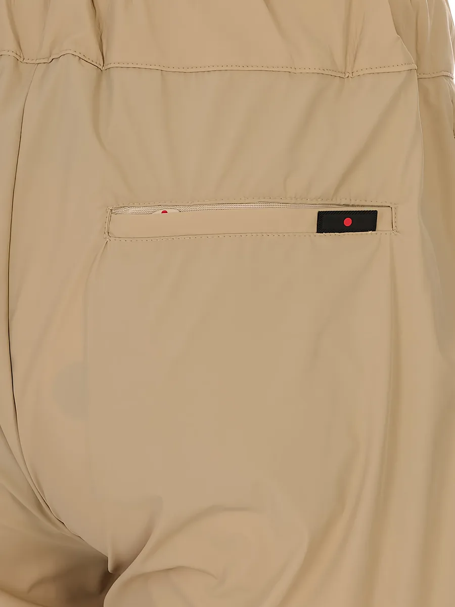 drawstring elasticated-cuff track pants 5