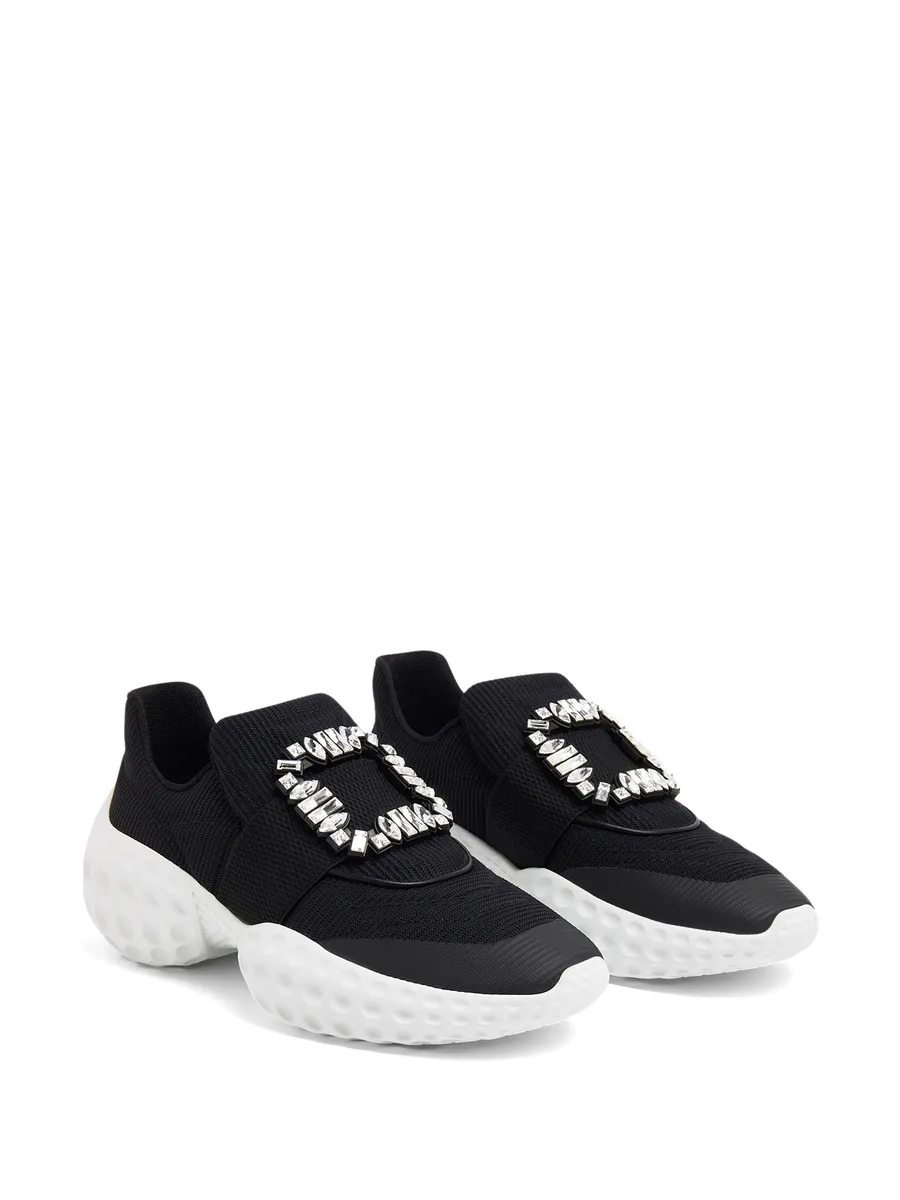 Viv Run embellished-buckle sneakers 10
