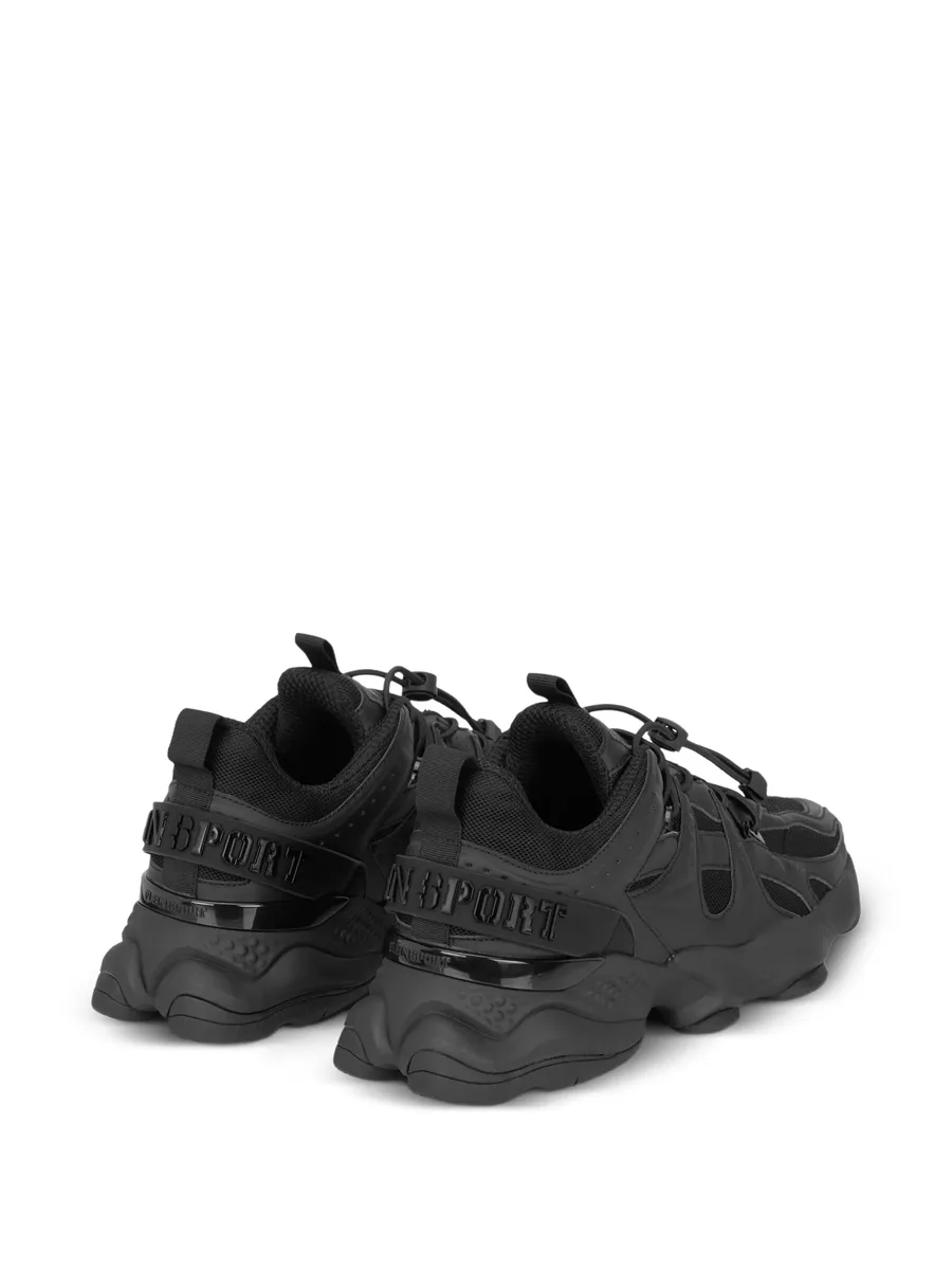 Runner Beast X-01 panelled sneakers 5