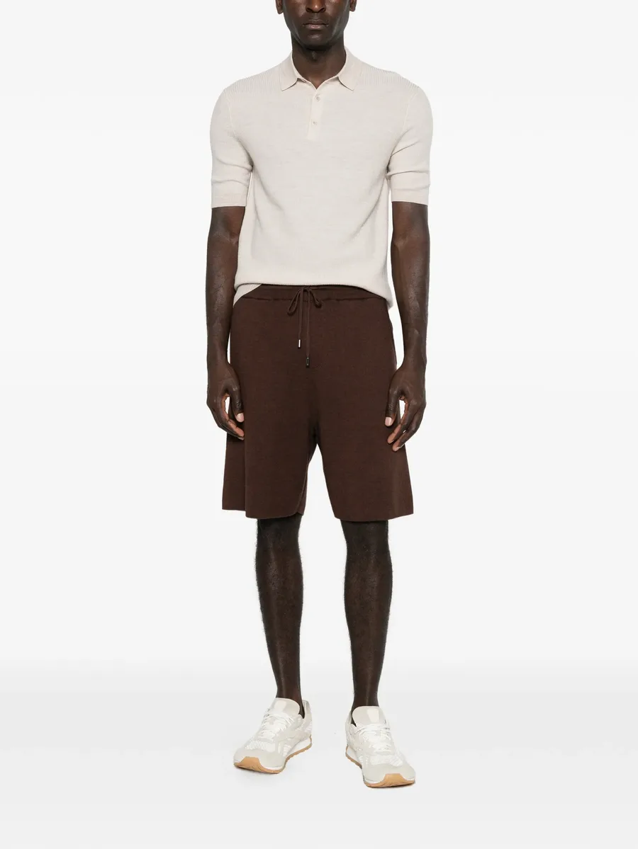micro-stripe polo shirt 4