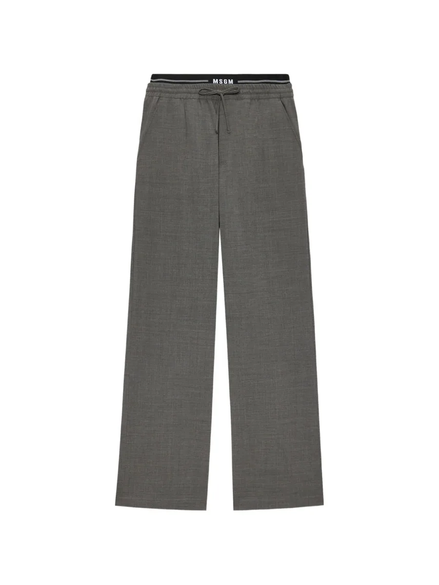 drawstring track pants 1