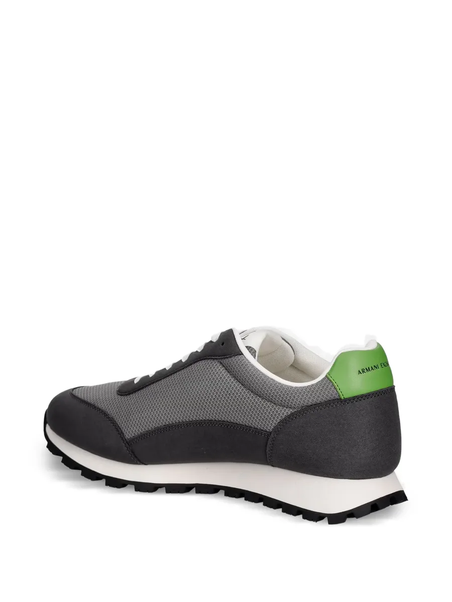 logo-patch panelled sneakers 6