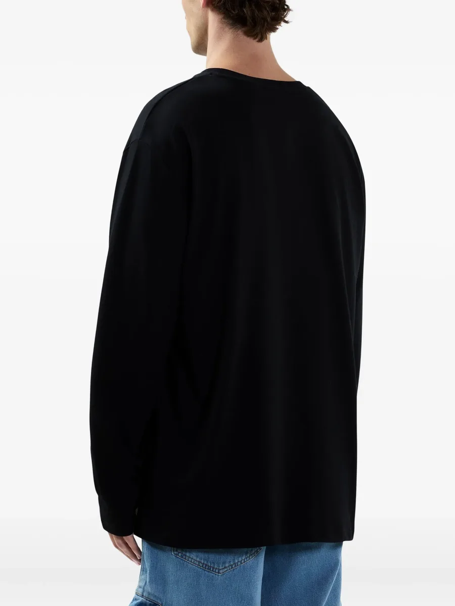 logo-print long-sleeve T-shirt 9