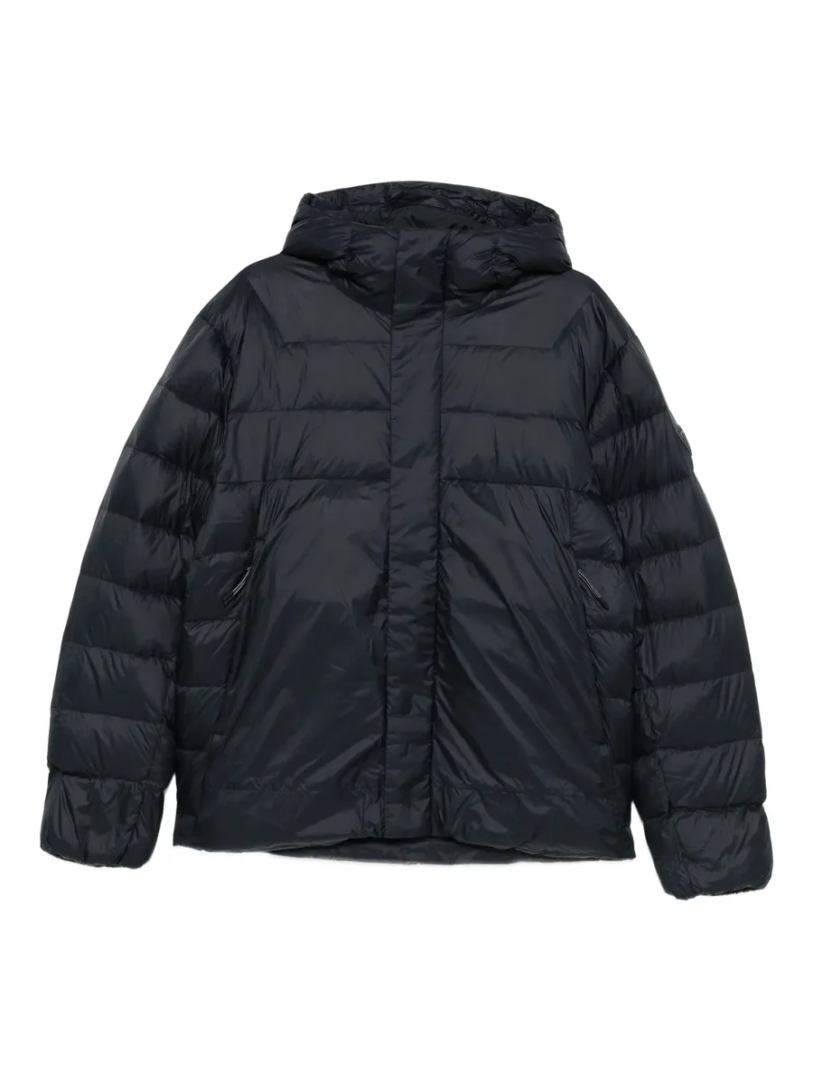 hooded Aretu down jacket 1