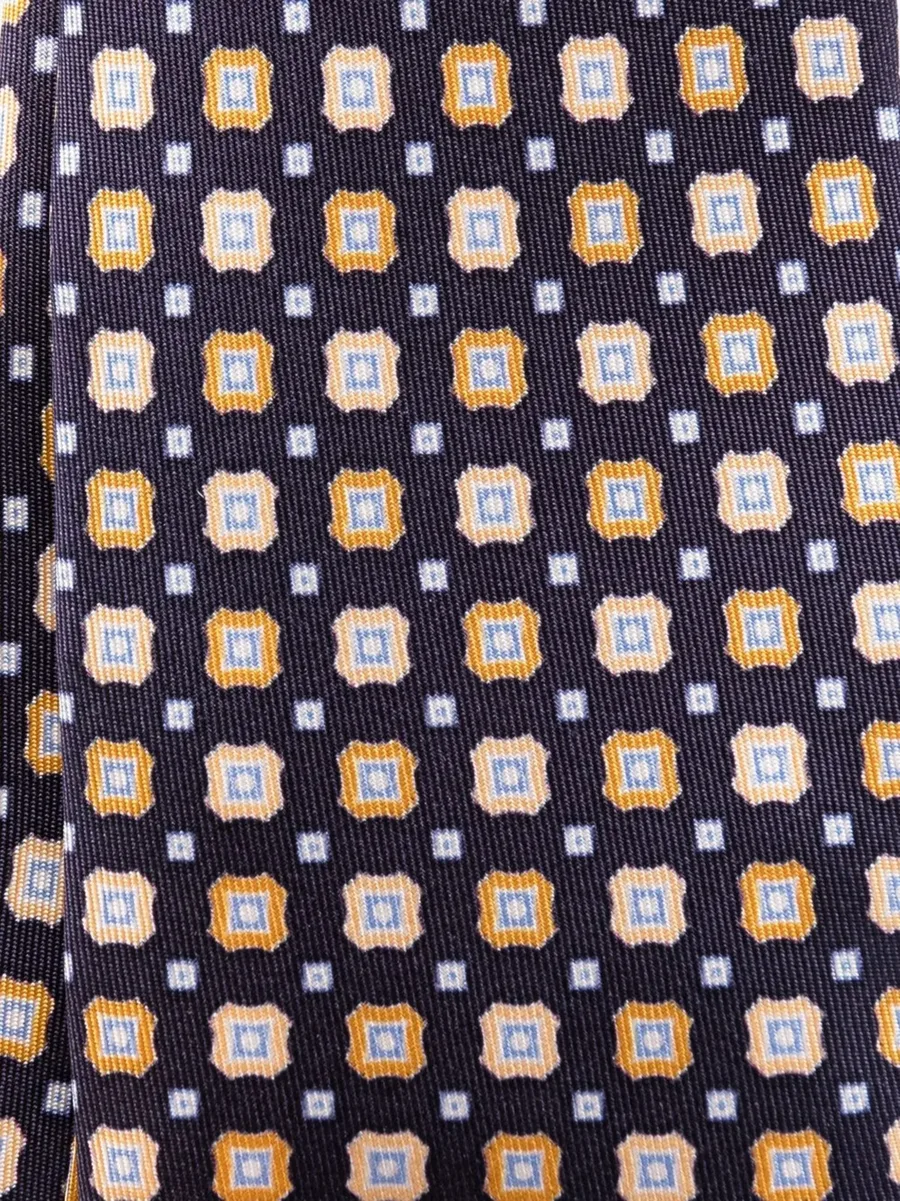 graphic-print silk tie 3