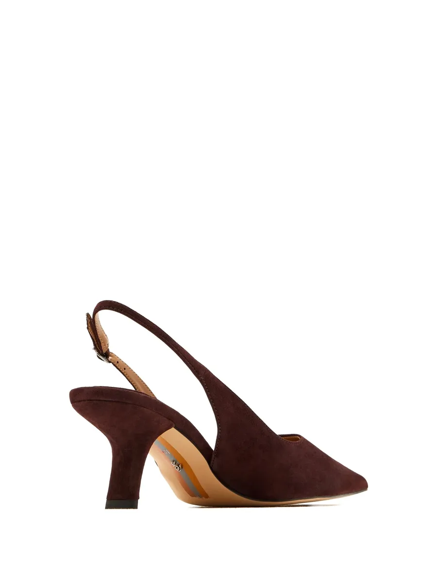 60mm suede heeled pumps 6