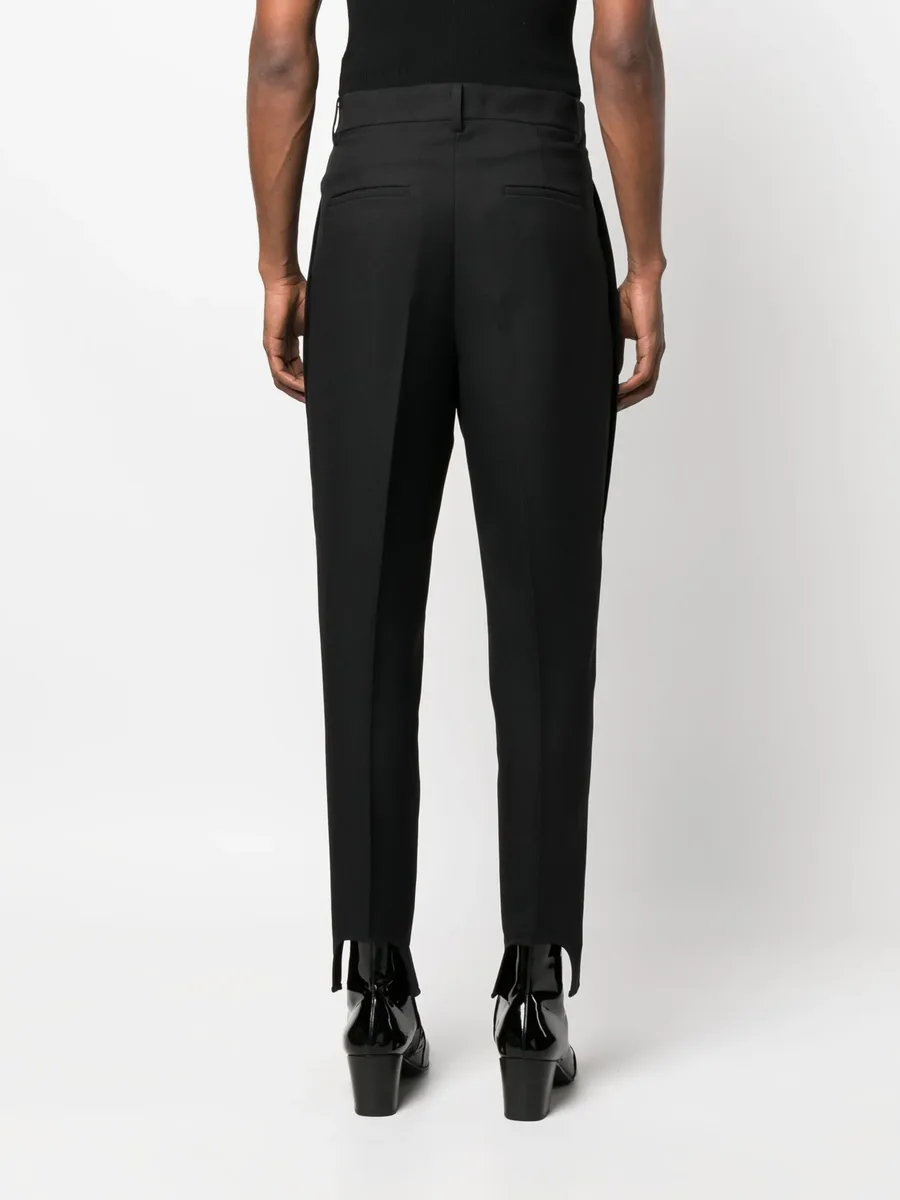 tapered stirrup trousers 7