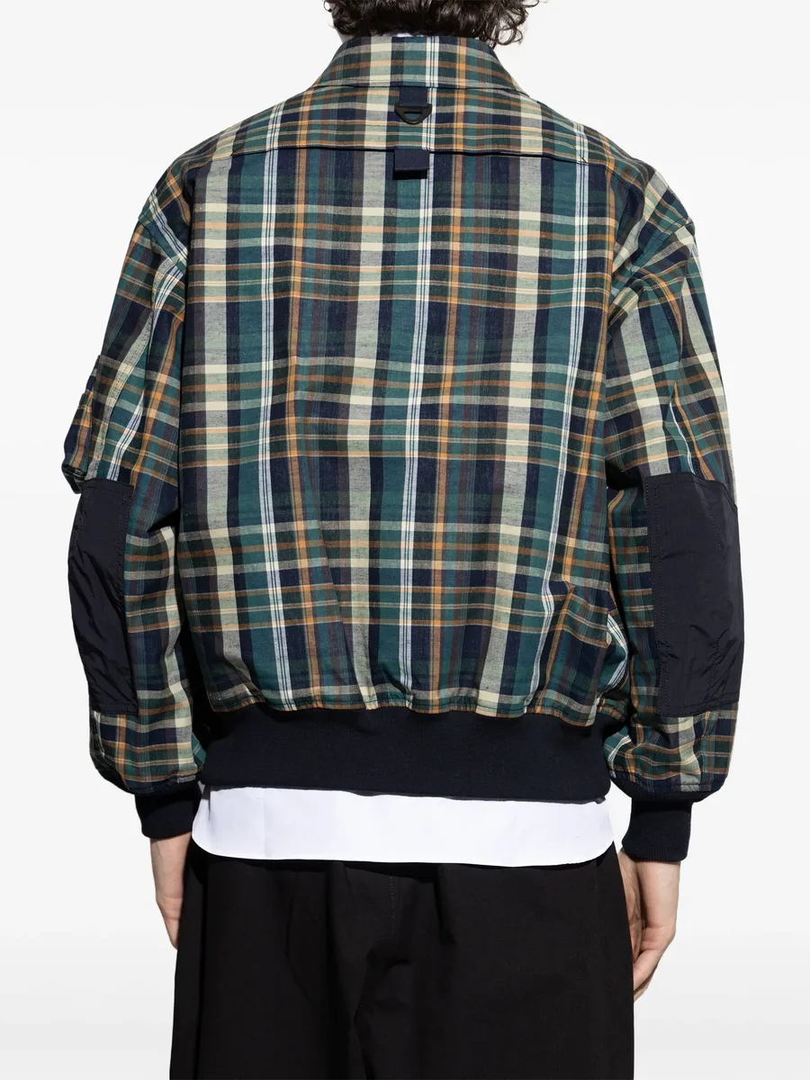 checked bomber jacket 7