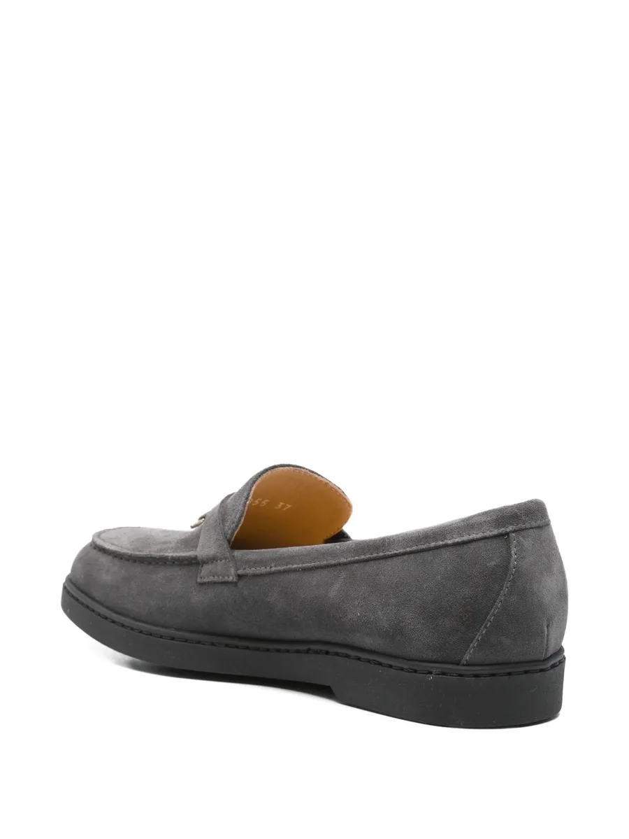 tassel-detail suede loafers 5