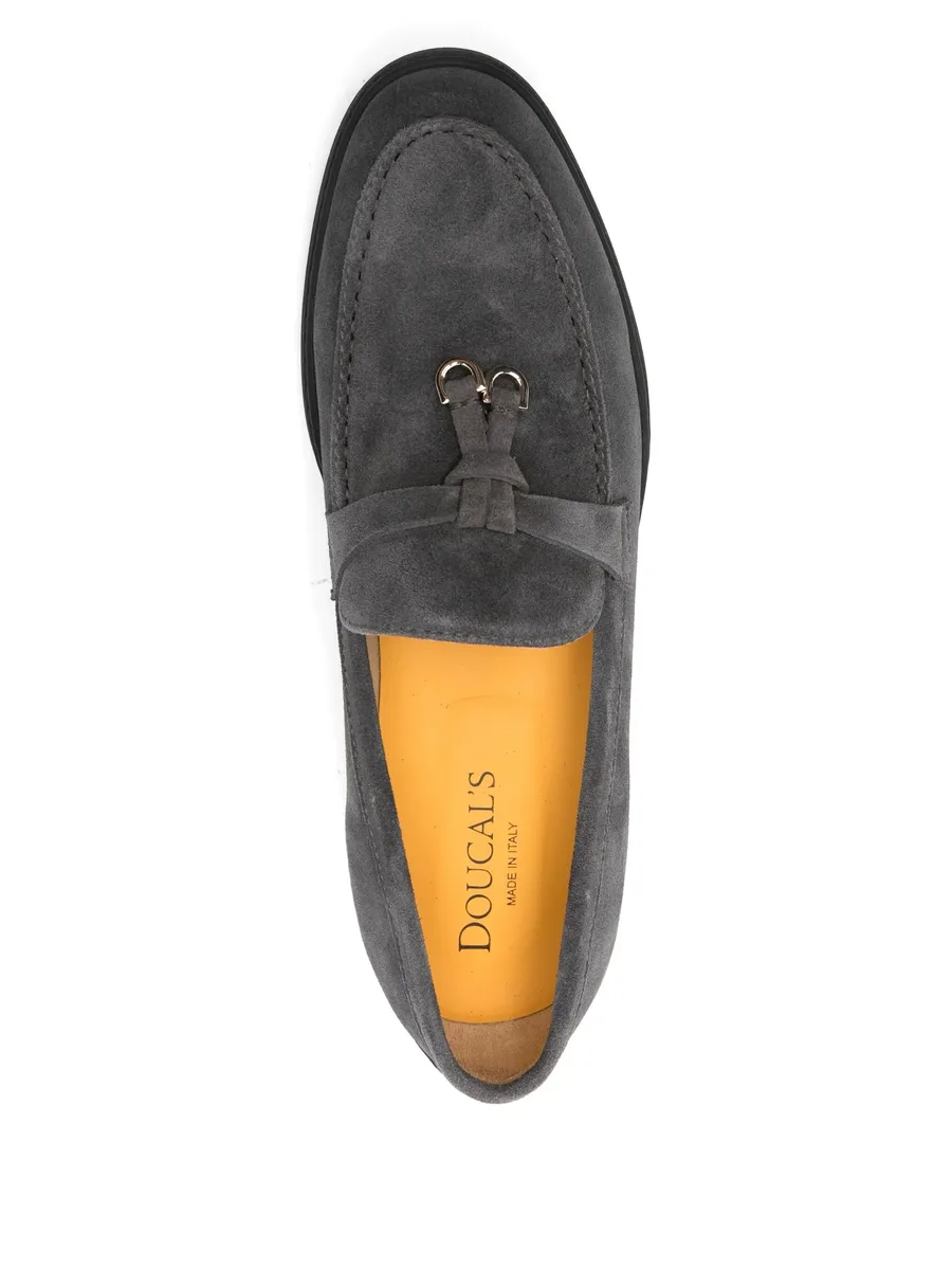 tassel-detail suede loafers 7