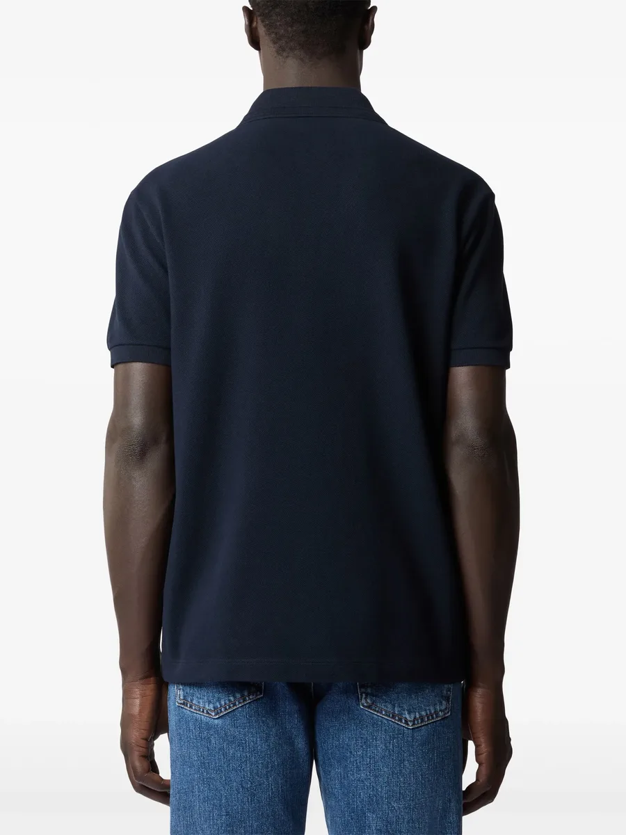 embroidered-logo polo shirt 5
