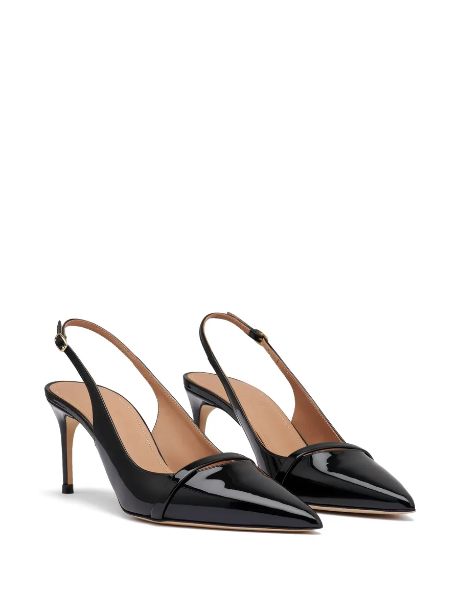 Schiffer patent leather pumps 3