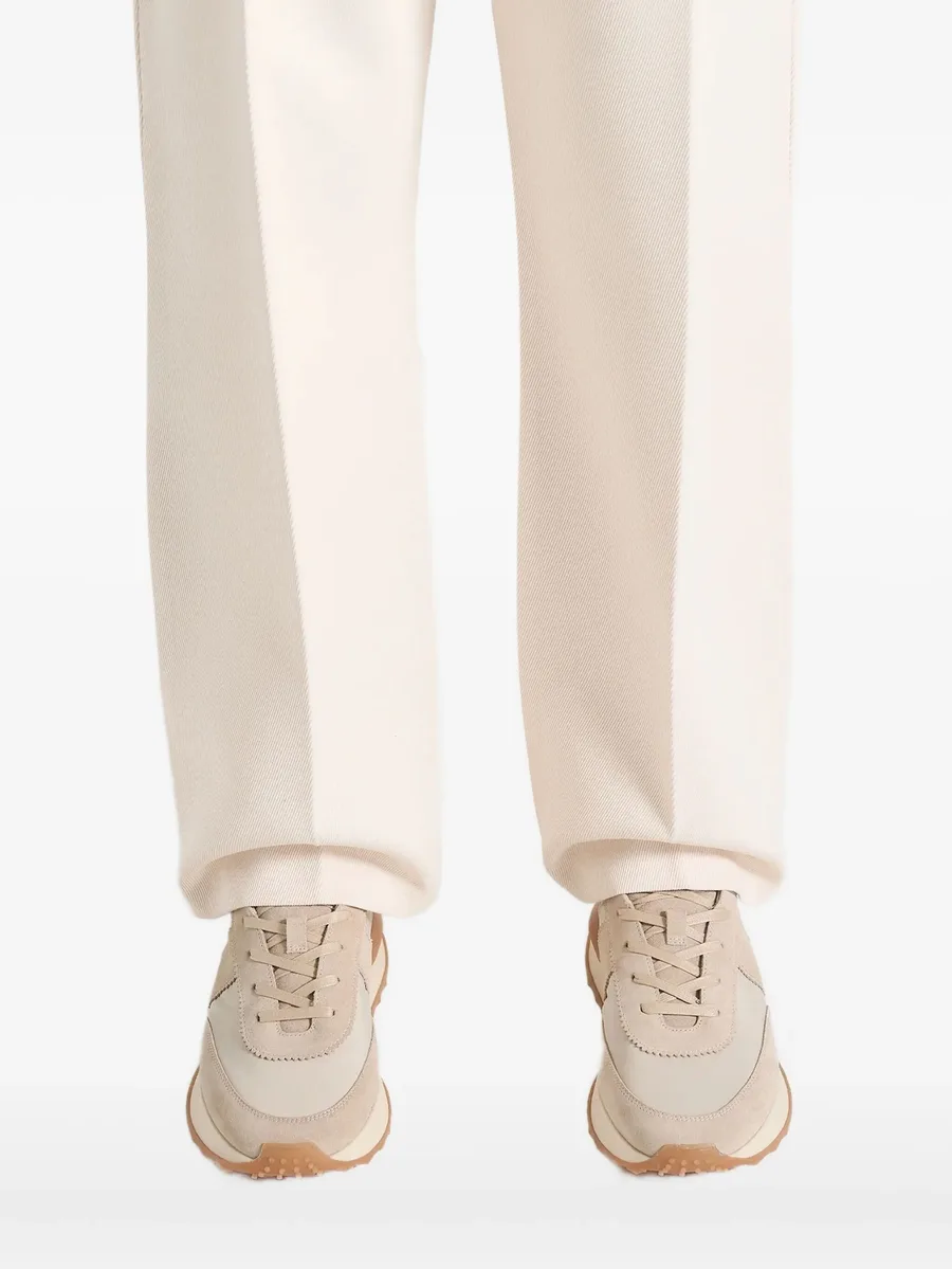 Monaco suede and nylon runner sneakers 9