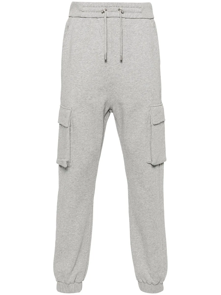 logo-print cotton track pants 1