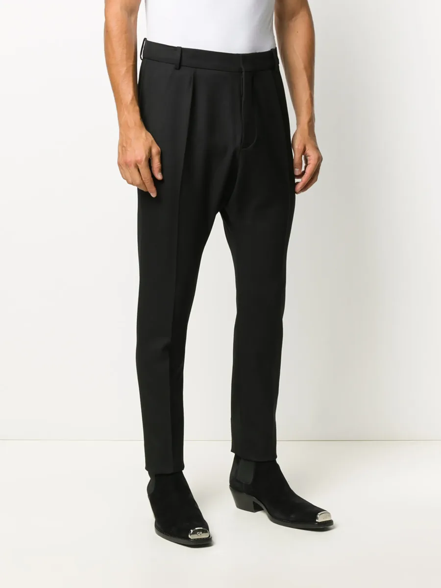 drop-crotch trousers 6