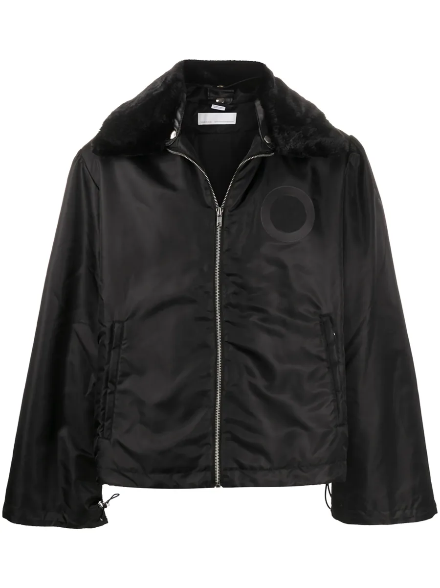 wide collar padded jacket 2