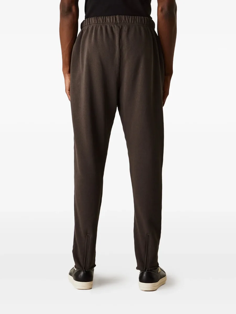 drawstring raw-edge track pants 5
