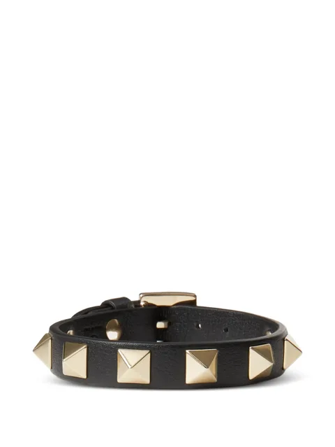 кожаный браслет Rockstud