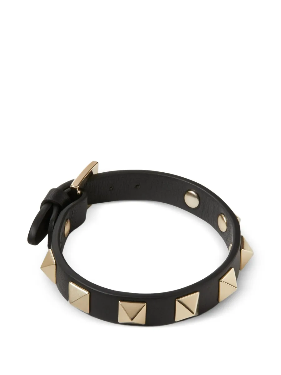 кожаный браслет Rockstud 3