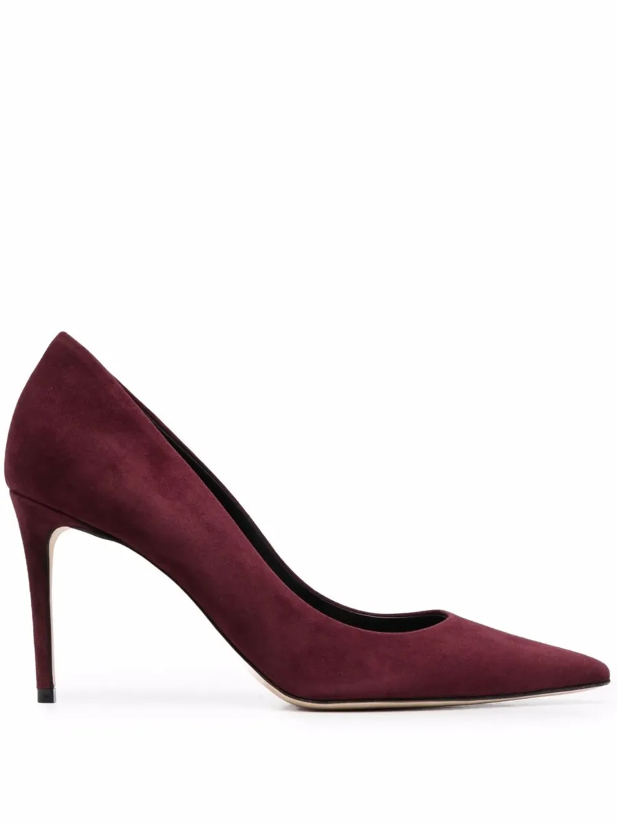 x Brian Atwood Gigi suede pumps 1