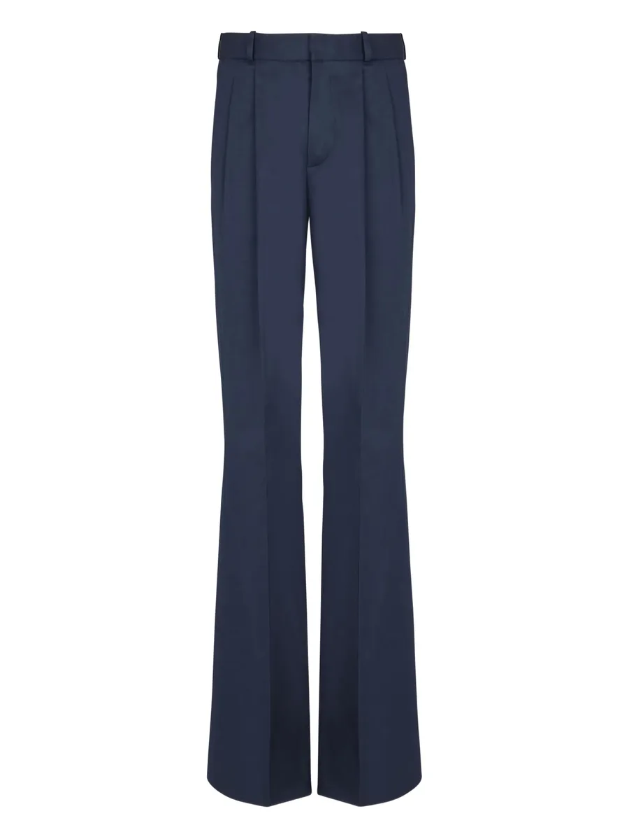 darted twill trousers 1