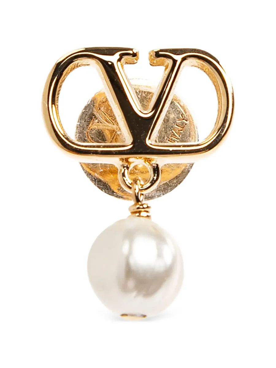 серьги с логотипом VLogo Signature 8