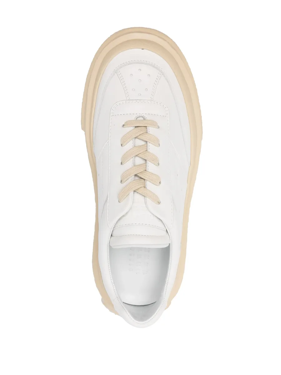 contrasting-platform sneakers 8