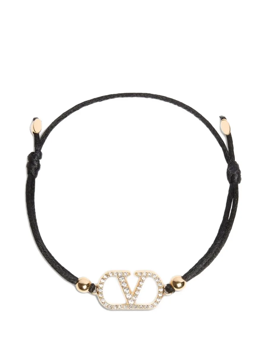 браслет с логотипом VLogo Signature и кристаллами Swarovski 2