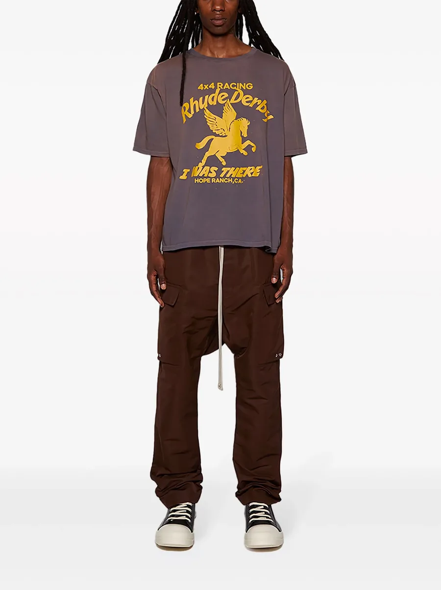 Derby logo-print T-shirt 4