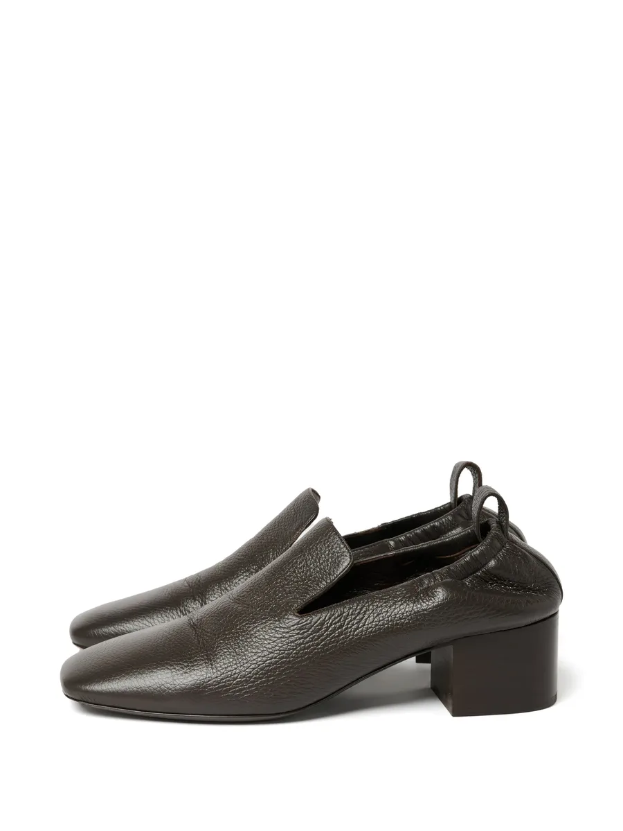 Moon square-toe pumps 2