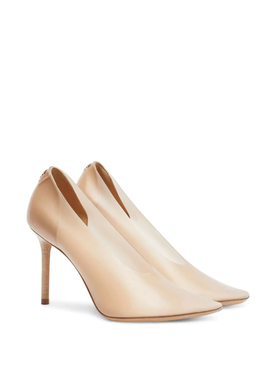 100mm translucent pumps 3