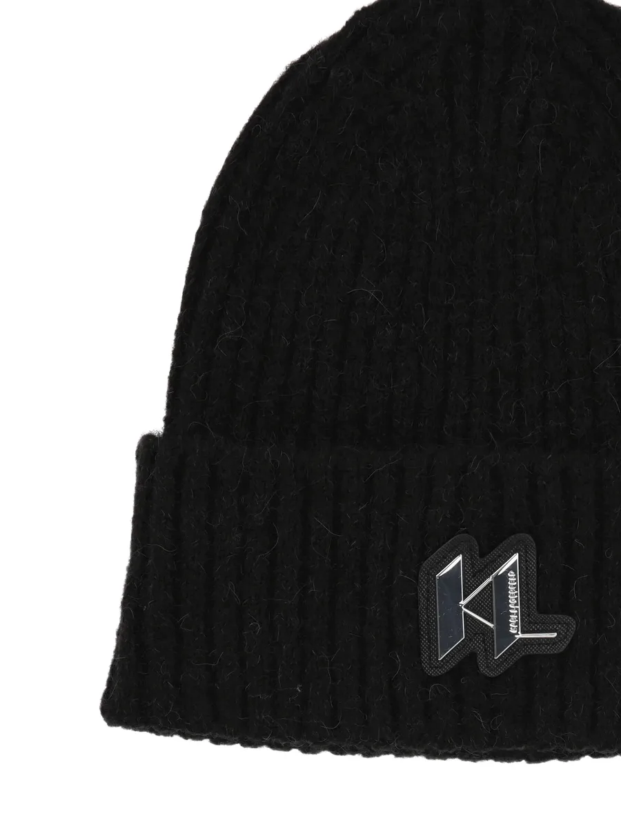 logo-patch beanie 3