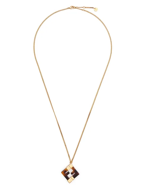 FF-pendant necklace