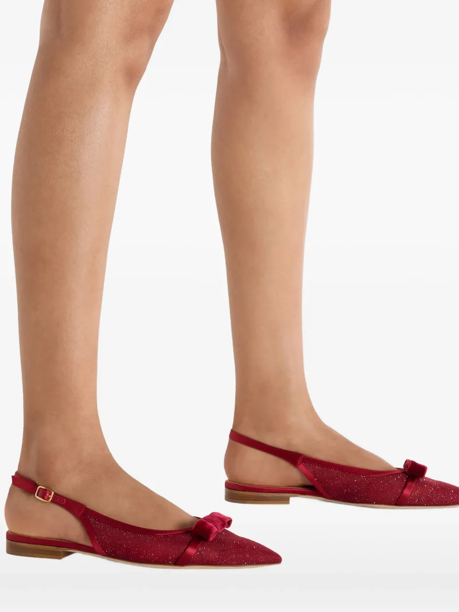 Jama slingback flat pumps 10