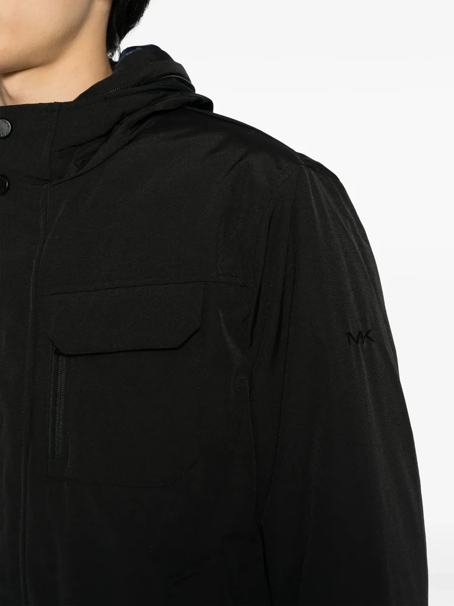 hooded padded jacket 12
