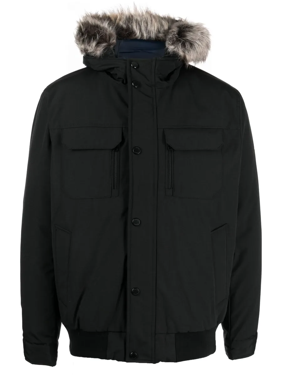 hooded padded jacket 1