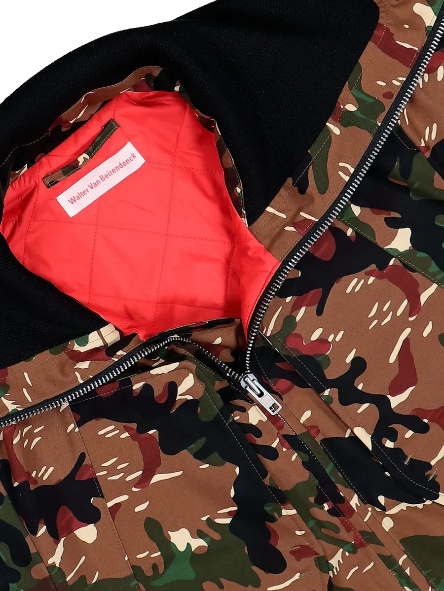 camouflage zip bomber jacket 8
