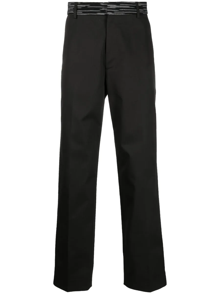 straight-leg chino trousers 1