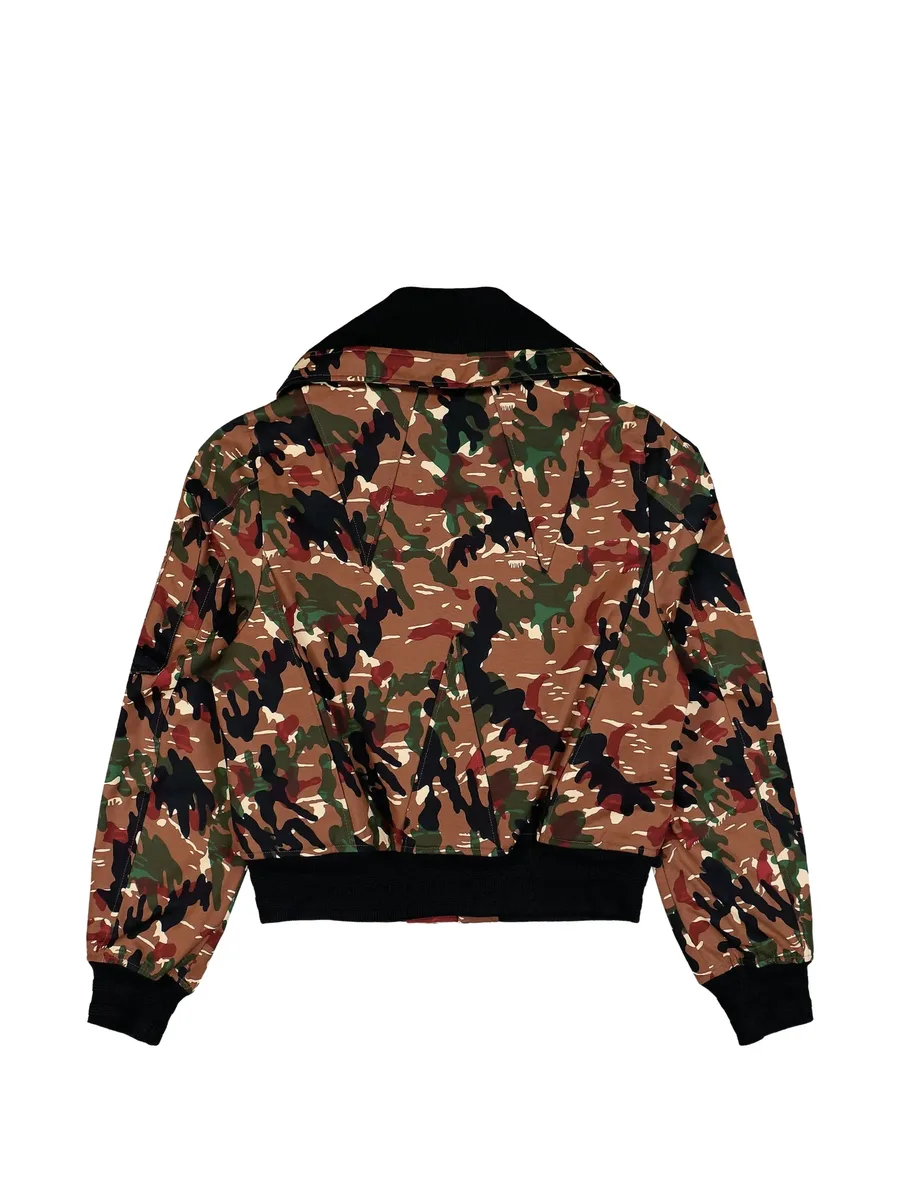 camouflage zip bomber jacket 4
