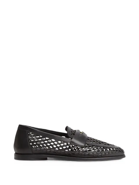 perforated loafers