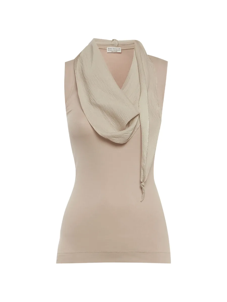 rib-knit tank top 1
