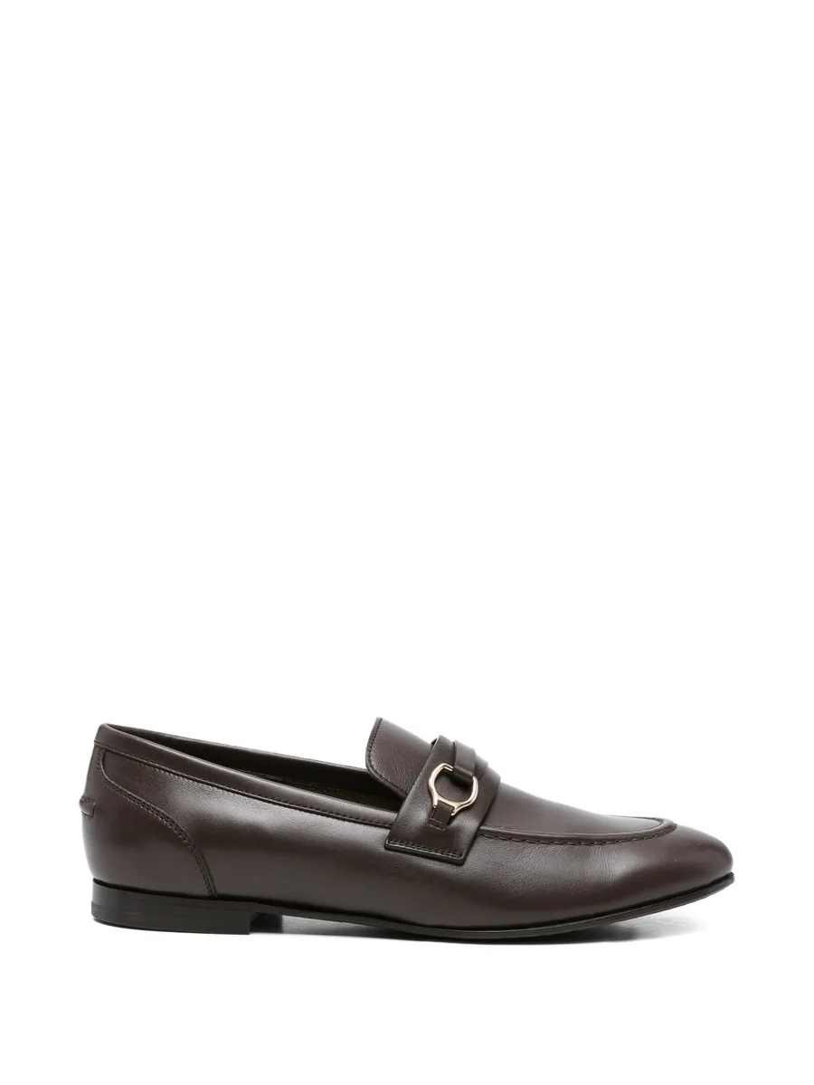 ring-detail loafers 1