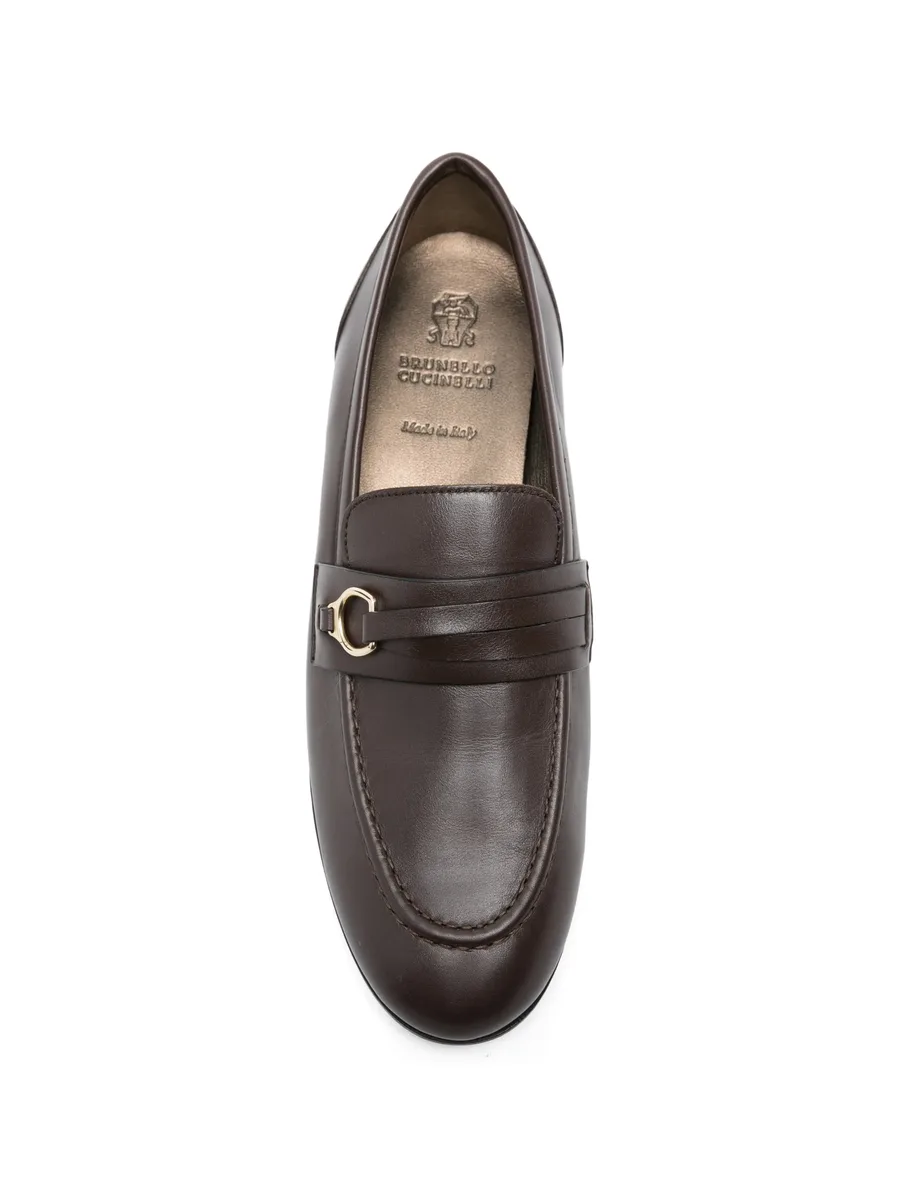 ring-detail loafers 7