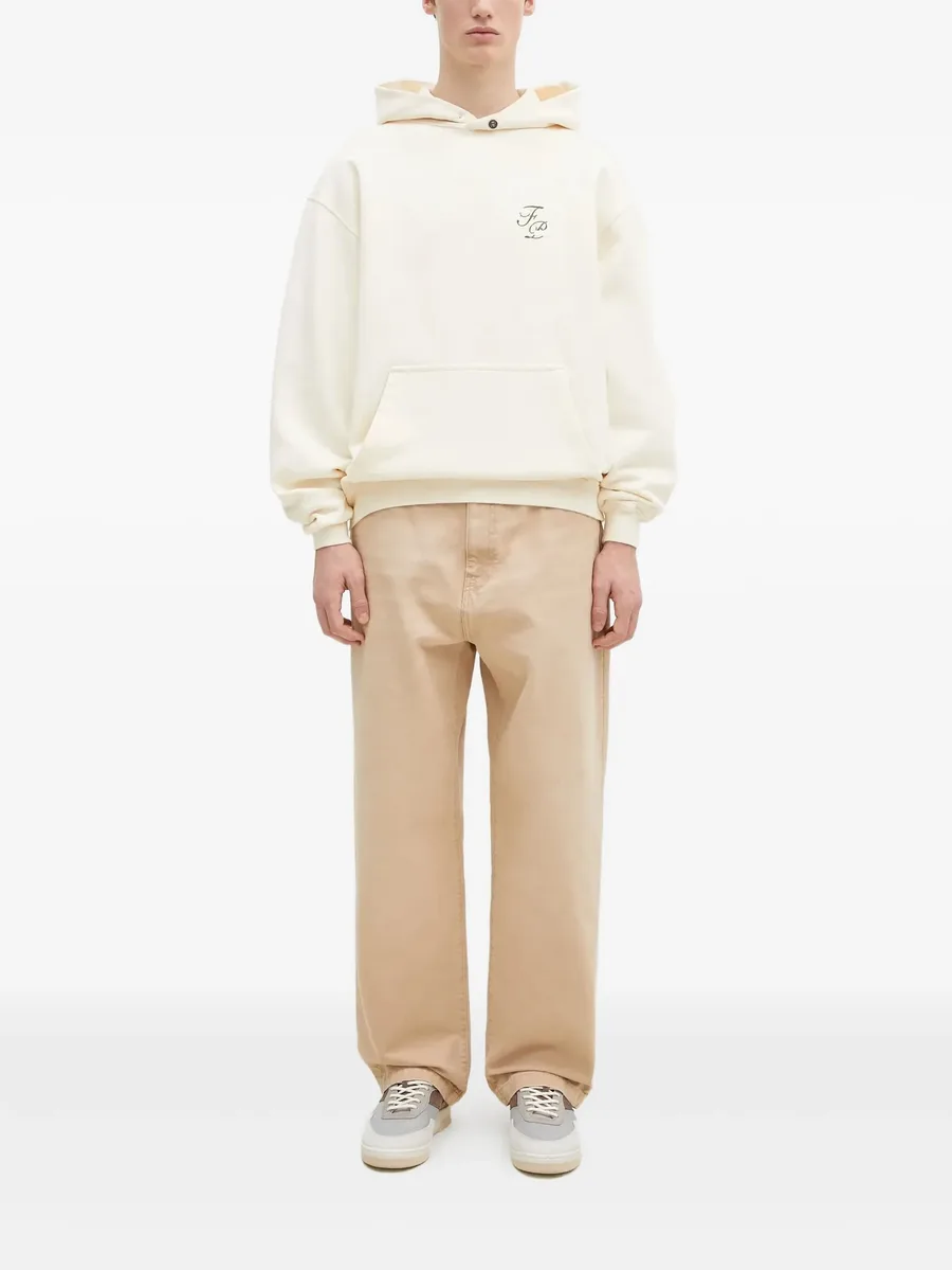 garden-print hoodie 4