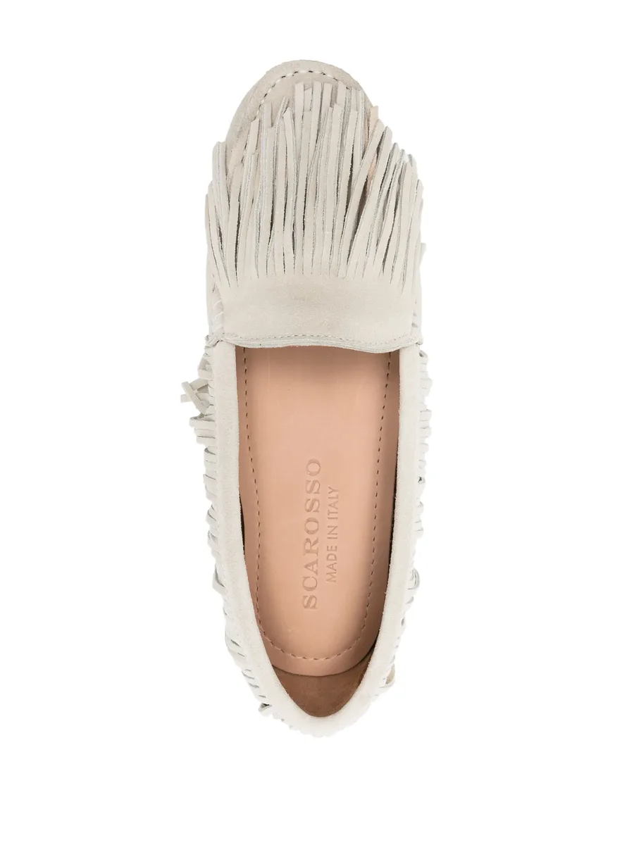fringed suede loafers 7