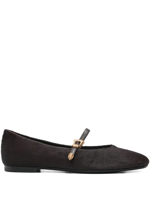 buckle-detail ballet flats
